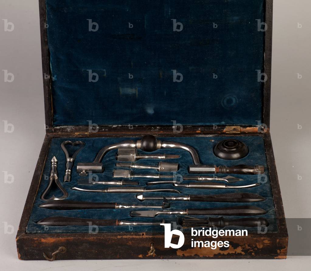 Antique medical equipment.