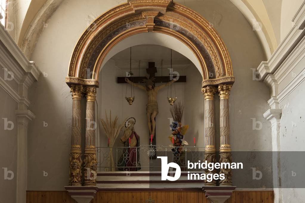 Parish church (L'església San Gil). Interior. A chapel.