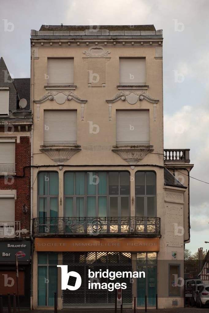 Private house façade. 20th century.