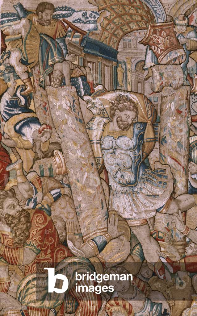 Cathedral (Cathédrale Saint-Maurice). Flemish tapestry.