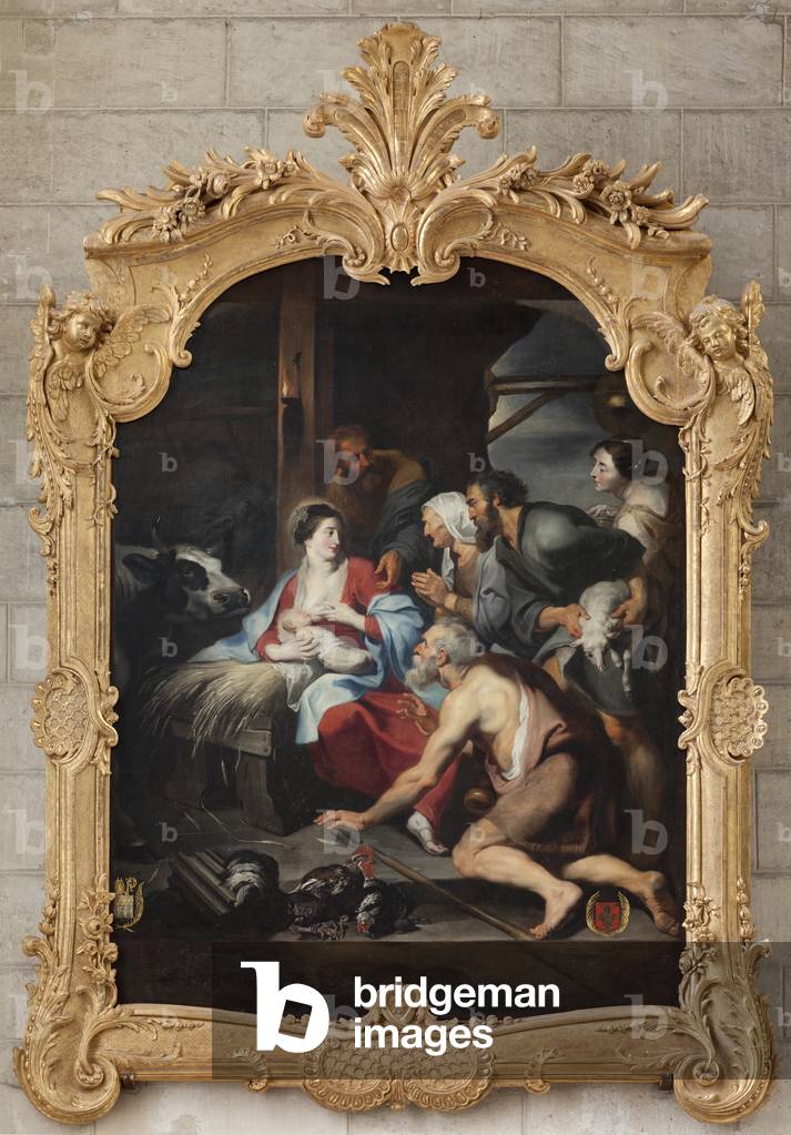 Adoration of the Shepherds (oil on canvas)