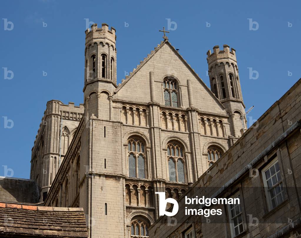 Cathedral. Exterior. The south transept. Upperpart. Gothic. 12th - 13th century.