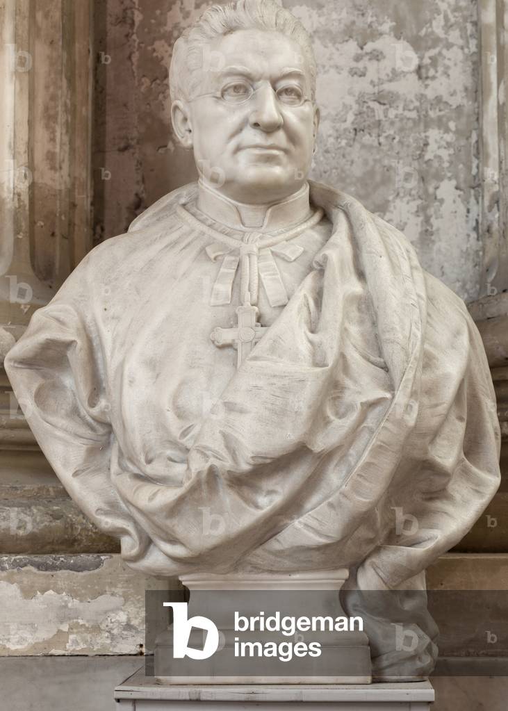 Bust of Alfred Williez (marble)