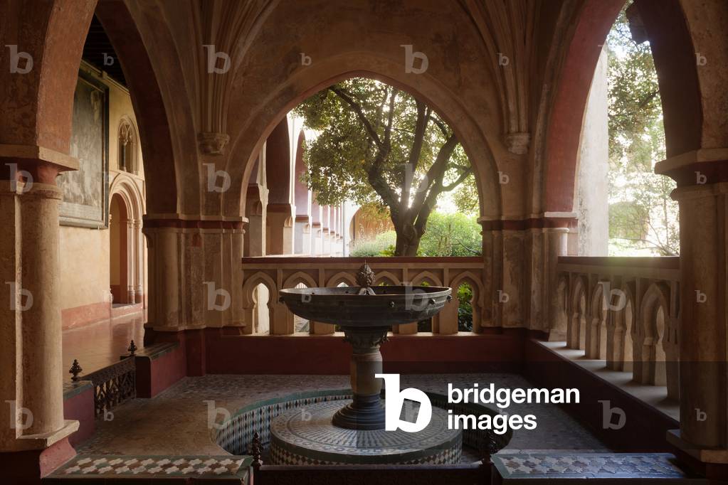 The Cloister, Real Monasterio de Santa María, Guadalupe, Extremadura, Cáceres, Spain (photo)