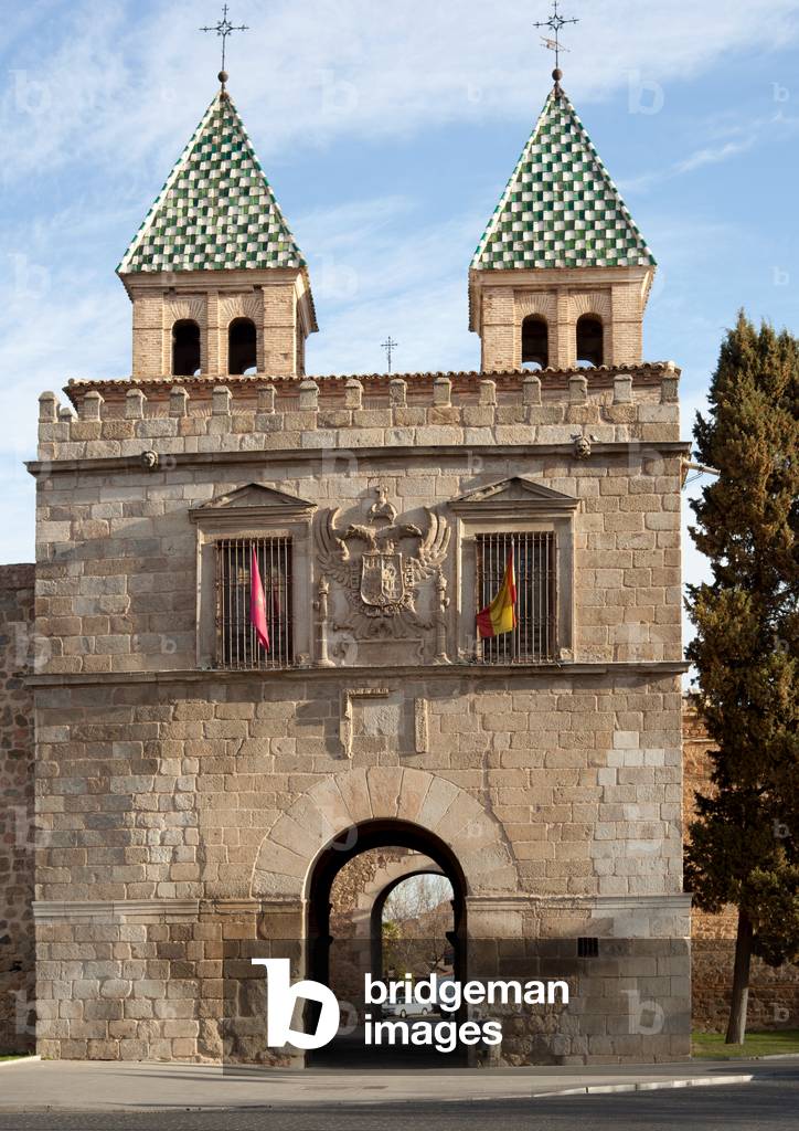 The city gate (Puerta Nueva de Bisagra). Renaissance. 1550.