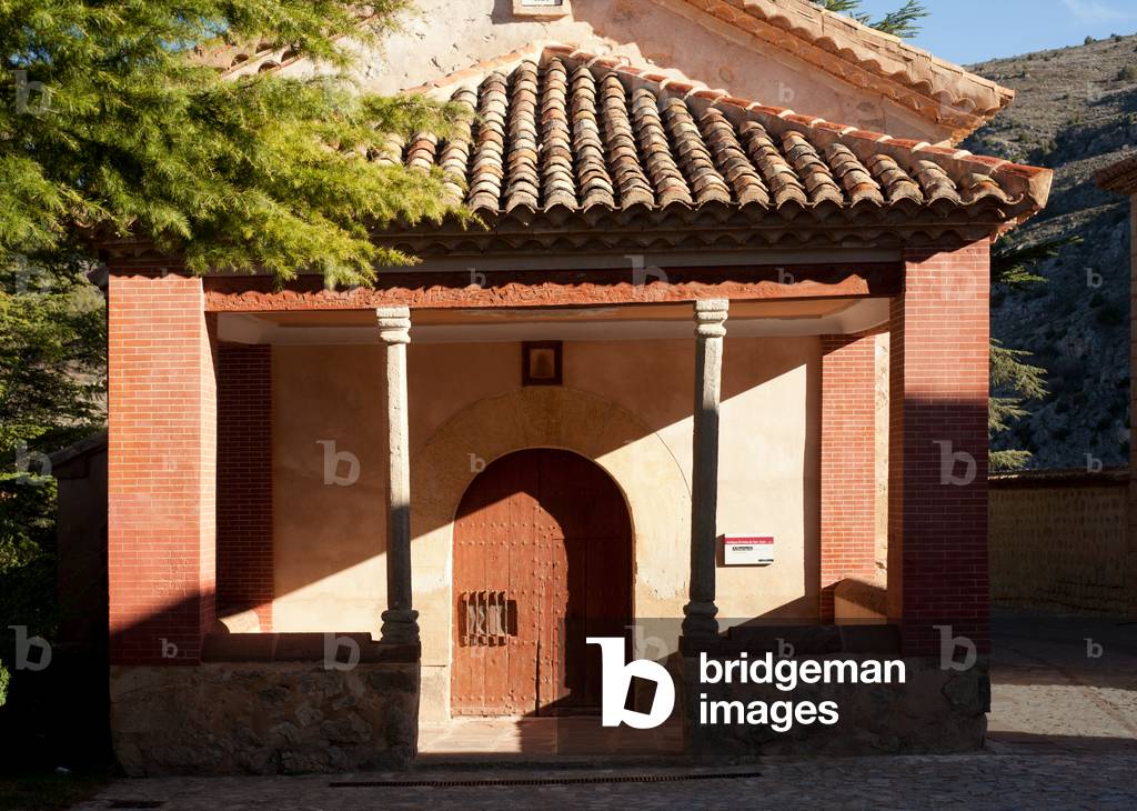 Former hermitage (Antigua ermita de San Juan). Exterior. West façade with portico.