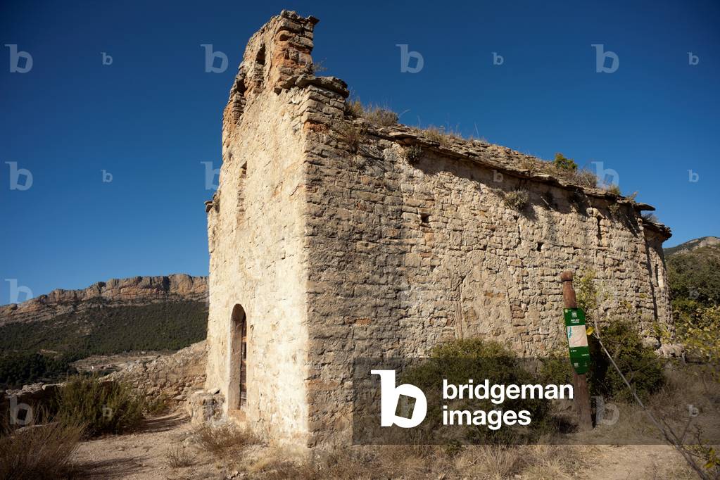 La Valldan. Hermitage (Eremita de Sant Just i Pastor). South.