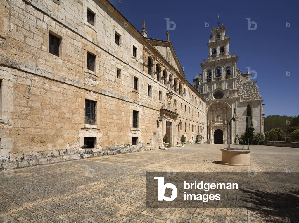 Monasterio Nuestra de la Vid (colour litho)