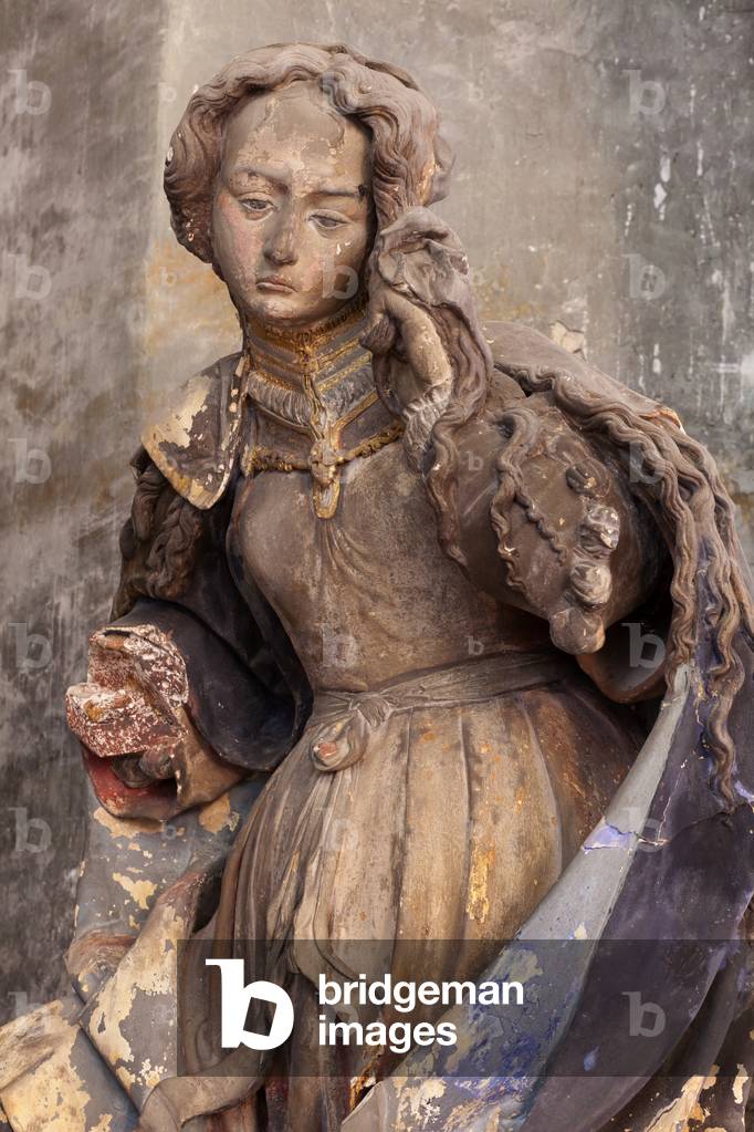 St. Mary Magdalene (painted plaster)