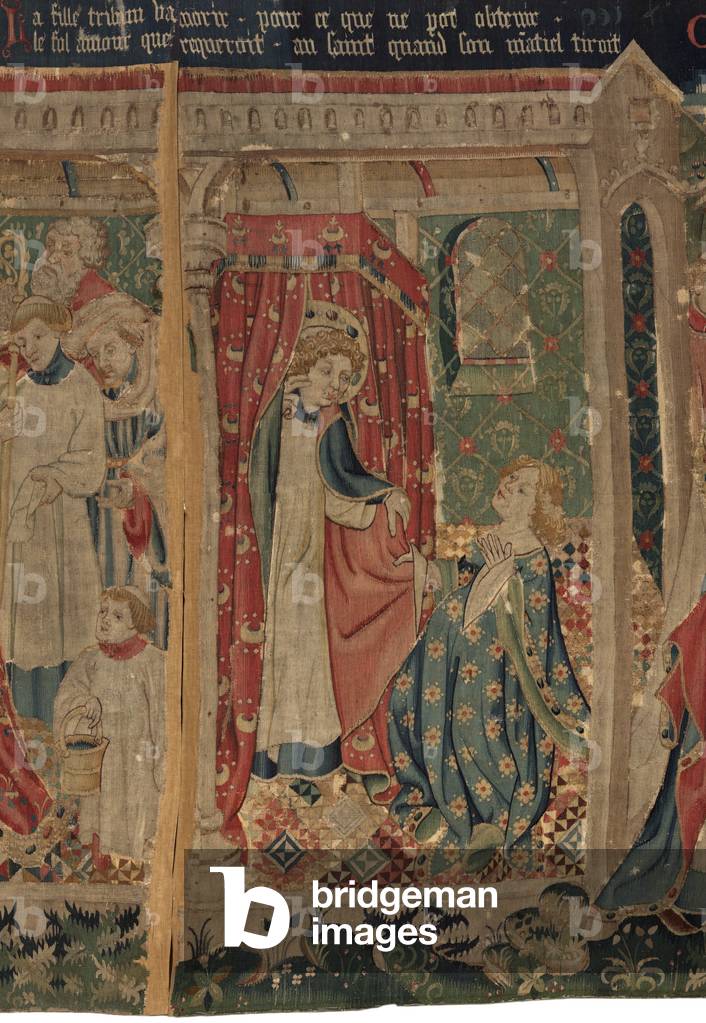 History of Saint Piat and Saint Eleuthère, Scene 11: The temptations of the Saint Éleuthère