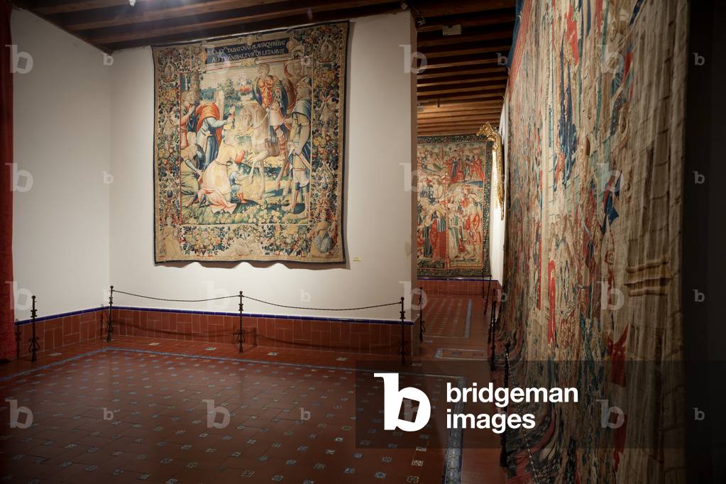 The cathedral. The tapestry museum. Interior.