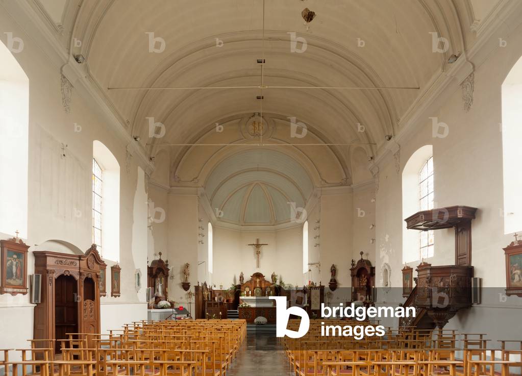 Parish chuirch. Interior. The nave.
