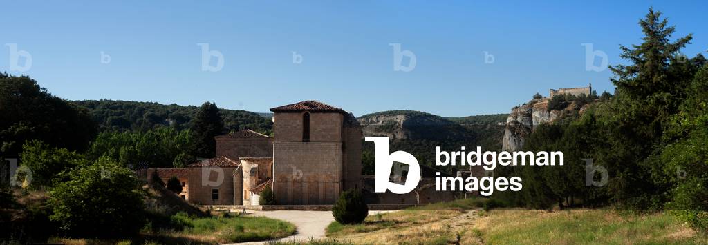 Monastery (Monasterio de San Pedro de Arlanza). The Church. Ruins. Gothic.