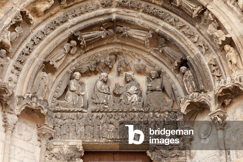 Cathedral (Cathédrale Saint-Jean-Baptiste). Exterior. West façade. Right porch.