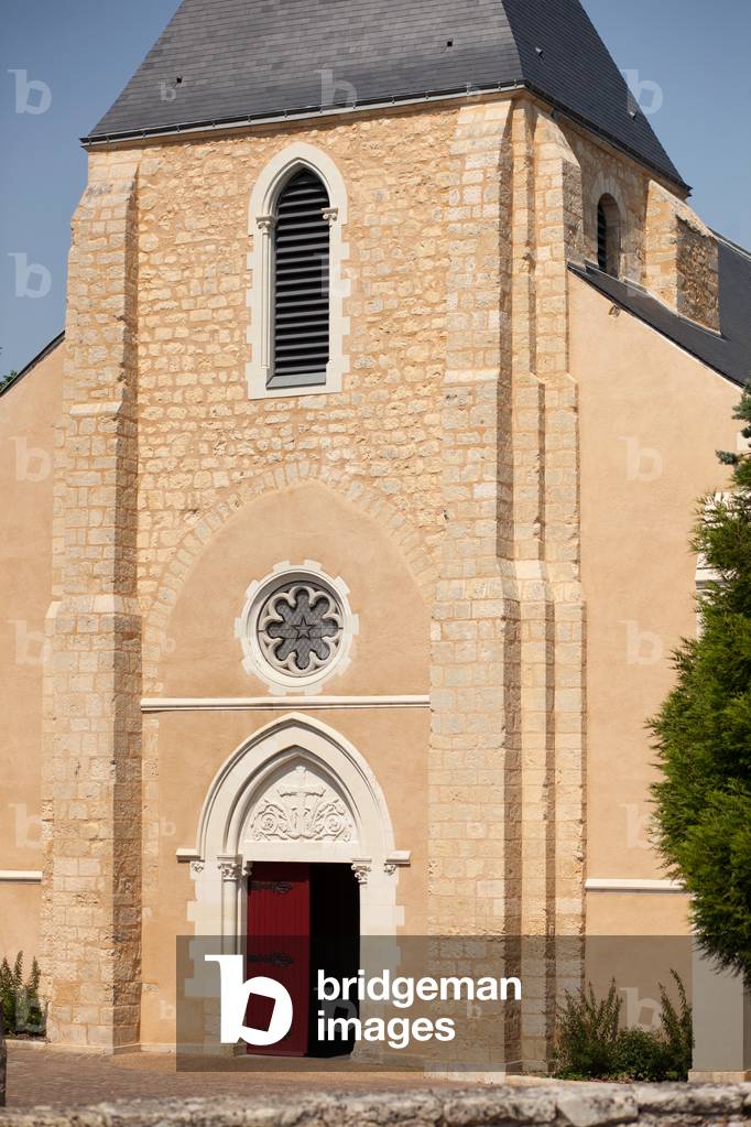 Church (Eglise Notre-Dame). Exterior. West façade.