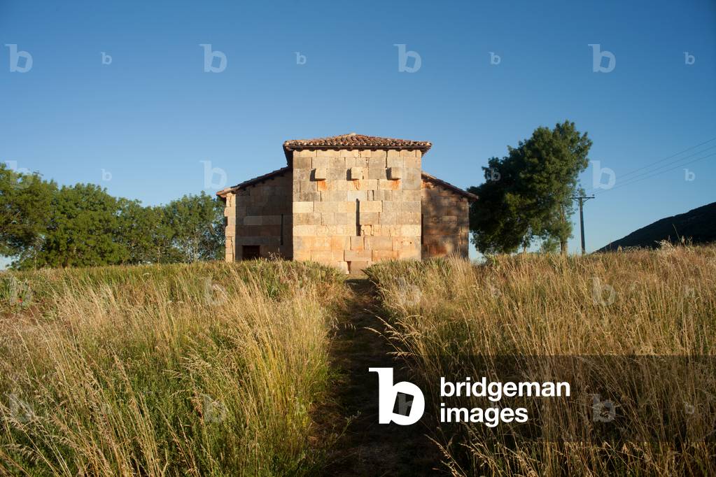 Hermitage (Ermita de Santa María). Visigoth. 7th century and later. Exterior. East. The site.