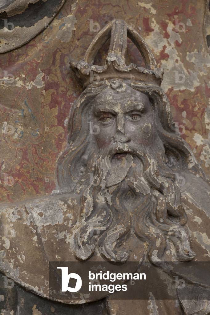Votive monument of Robert de Quinghien, Cathédrale Notre-Dame, Tournai, Hainaut, Belgium, c.1430 (stone)