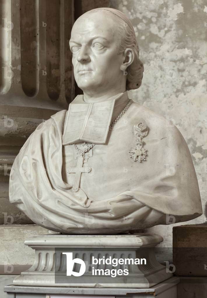 Bust of Pierre-Louis Parisis, Bishop of Arras (marble)