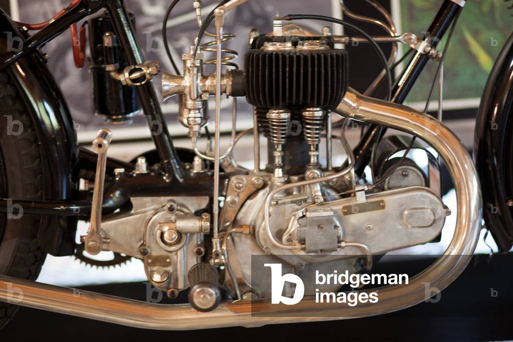 Motorcycle. AJS, B1, 350cc, 1925.