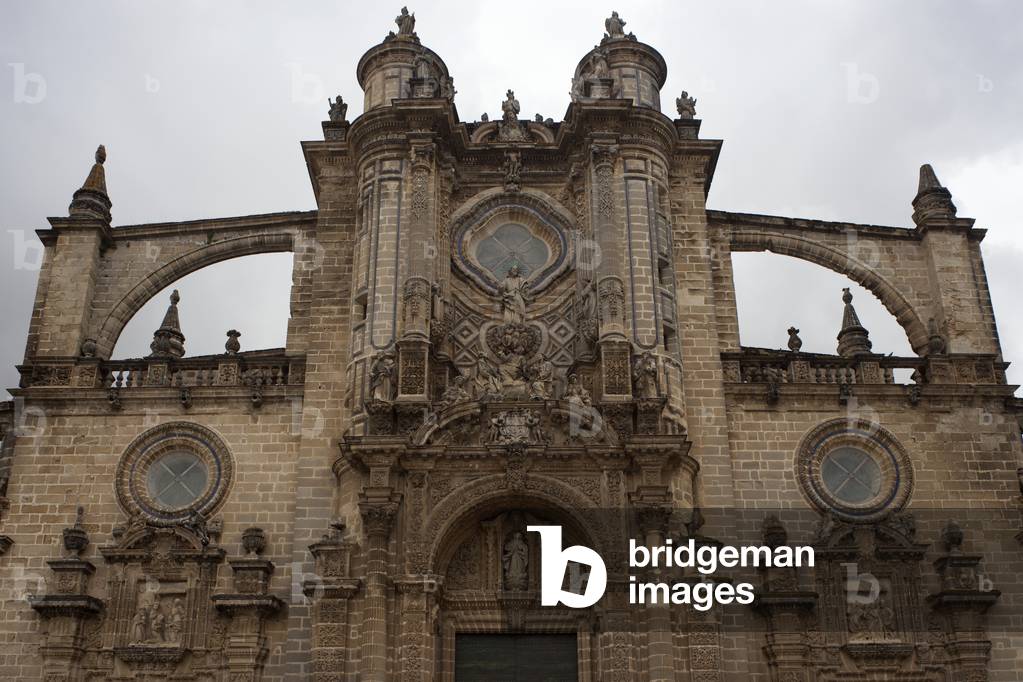Cathedral (Catedral de Nuestro Señor San Salvador). Exterior. West façade. Baroque.