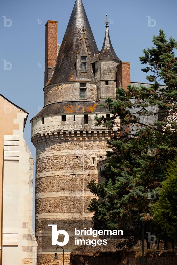 The castle (Château de Durtal).