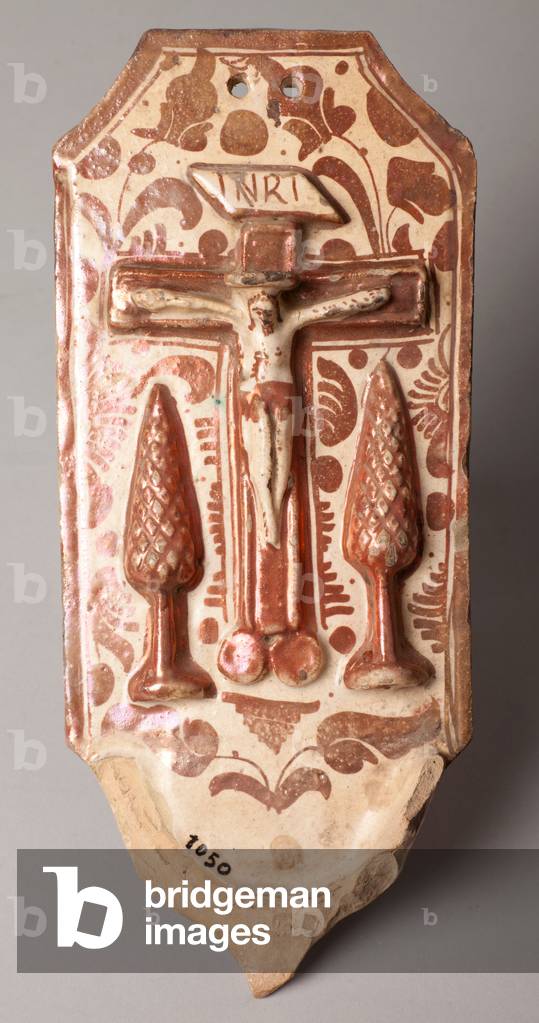 Holy water font. Barcelona or Reus. First part 17th century. Museum inventory no: 1050.
