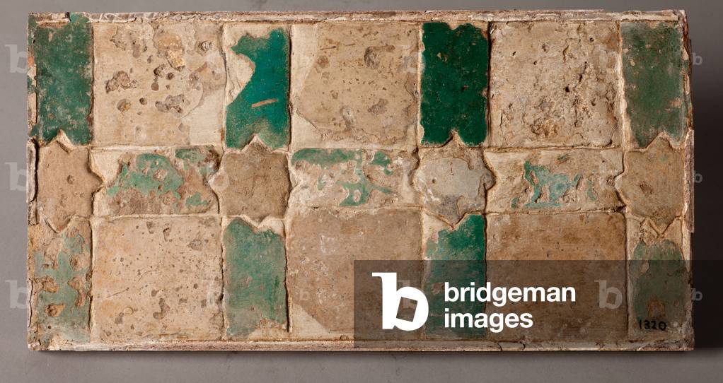 Museum Museu Comarcal de Cervera. Collections. Fragment d’alicatat. Toledo o Aragó. End 14th - begin 15th century. Museum inventory no: 1320.