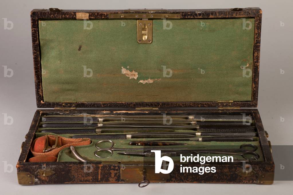 Antique medical equipment.