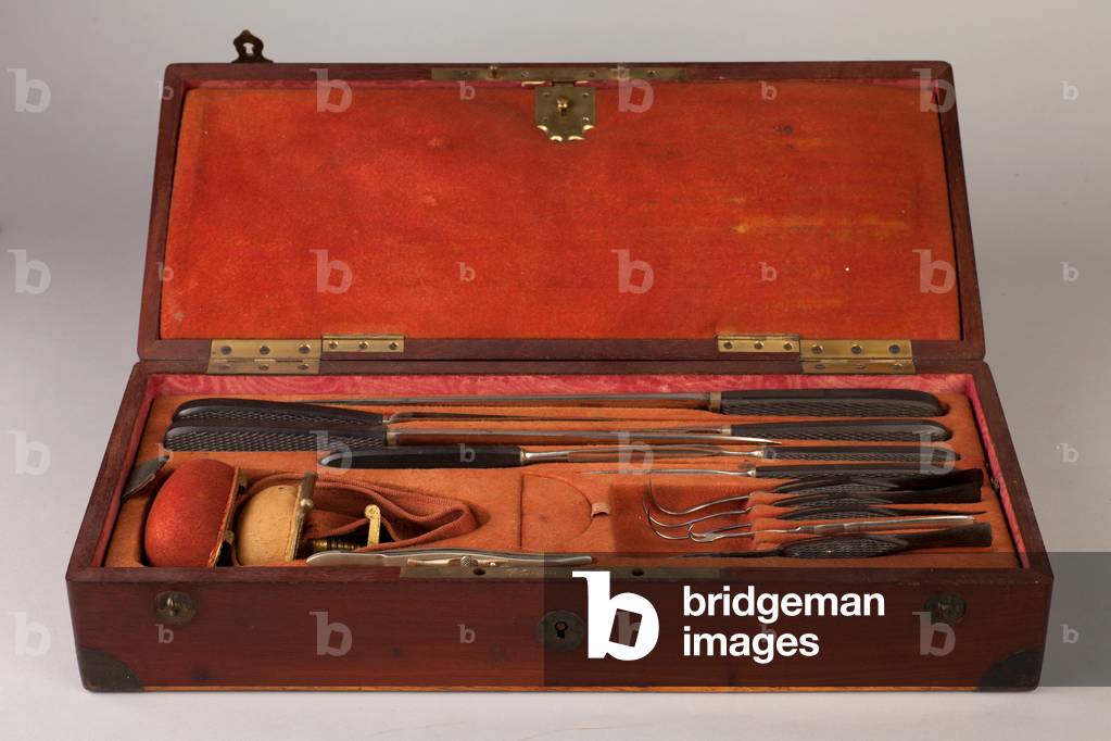 Antique medical equipment.