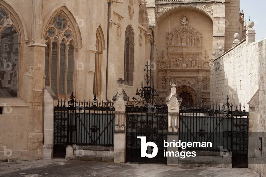 Cathedral. Exterior. North. The iron gate.