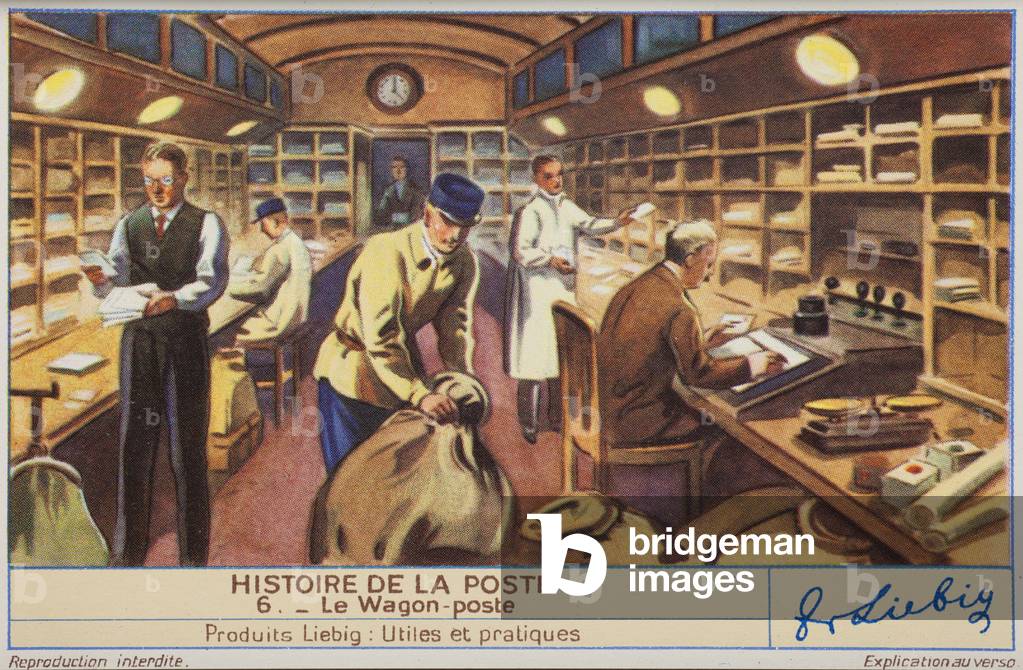 Story of the post, no 6, a railway post sorting office. 1940.