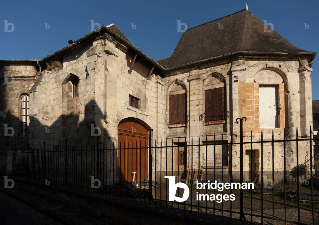 Former church (Ancienne église Sainte-Marie Madeleine). Exterior. Southeast. 17th century (?).