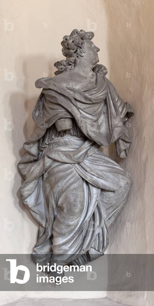 Statue. Wood. Ca 1760-1780. Baroque.