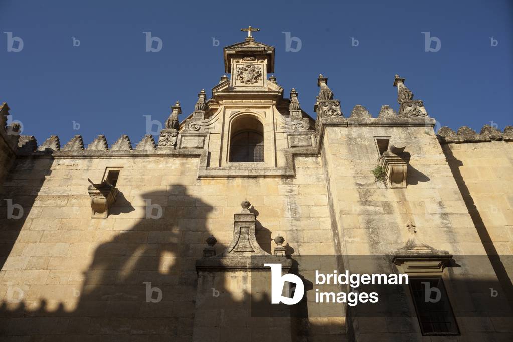 Mezquita-Catedral. West façade. Detail Baroque.