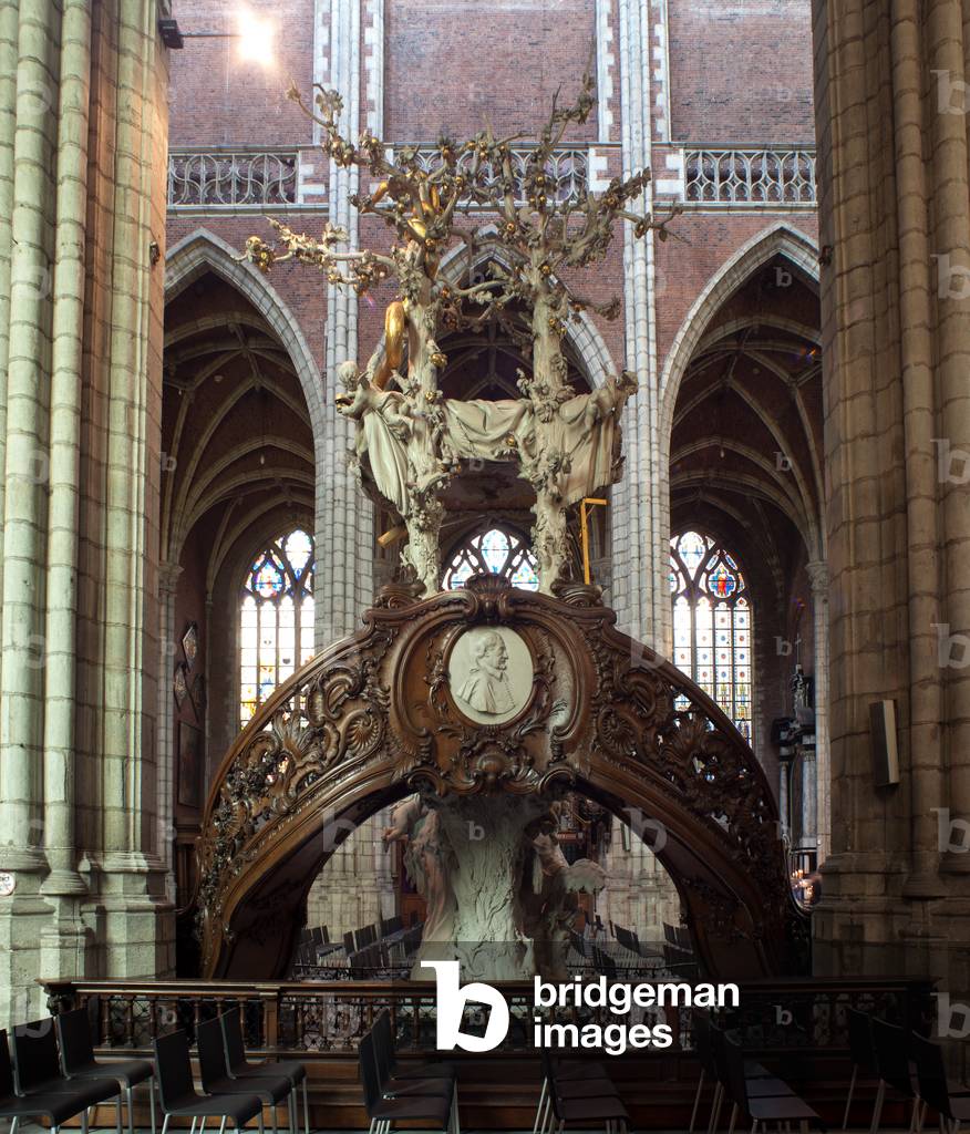 pulpit, 1741-1745.