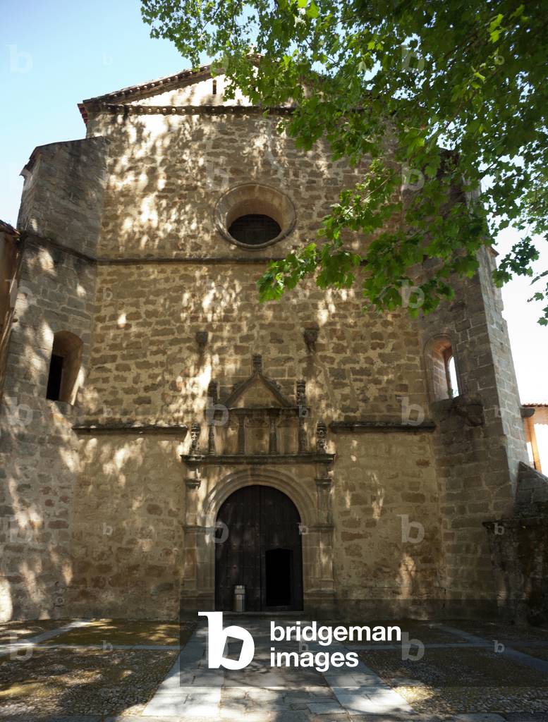 Monastery of Yuste. The church. Exterior. West façade.