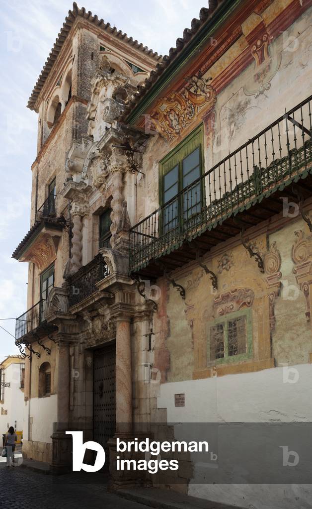 Palacio de los Marqueses de Peñaflor, Calle Emilio Castelar, Ecija, Andalucía, Sevilla, Spain (photo)