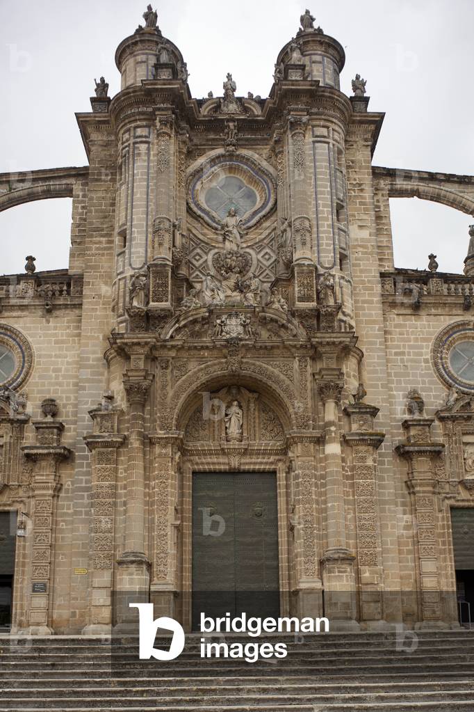 Cathedral (Catedral de Nuestro Señor San Salvador). Exterior. West façade. Baroque.