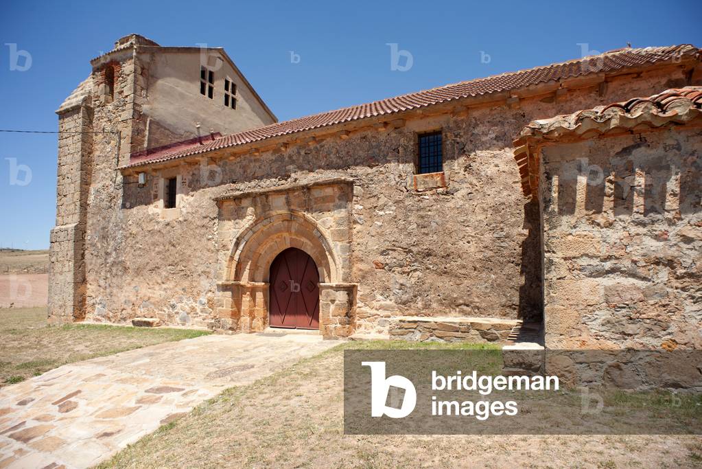 Pedraza. Church. south façade.