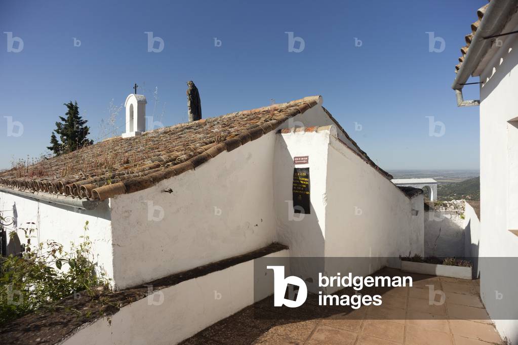 Place of pilgrimage (Las Ermitas). The lane. A chapel.