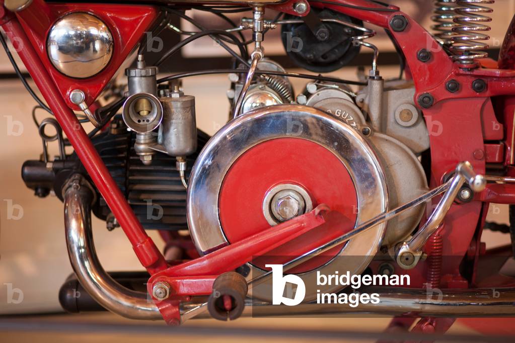 Motorcycle. Moto Guzzi, G.T.S., 500cc, 1934.