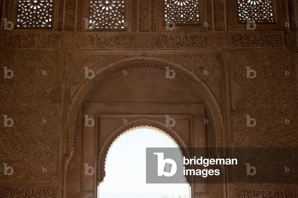 Generalife. Interior. Wall decoration.