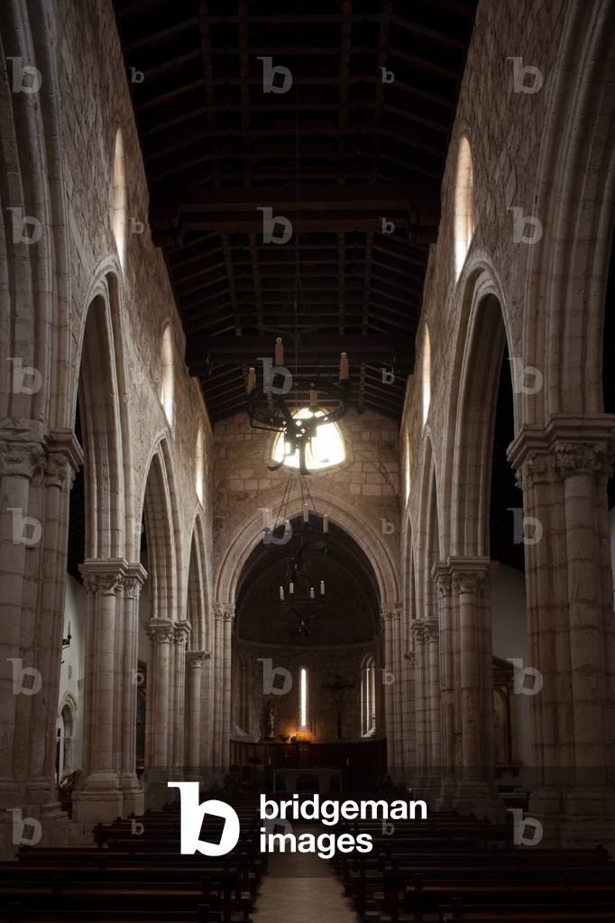 Parish church (Iglesia de San Felipe). Interior. The nave.