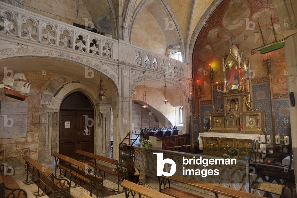 Chapel of the Virgin (Chapelle de la Vierge/Chapelle Notre-Dame). Interior. 1749.