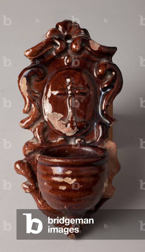 Holy water font. Museum inventory no: 1054.