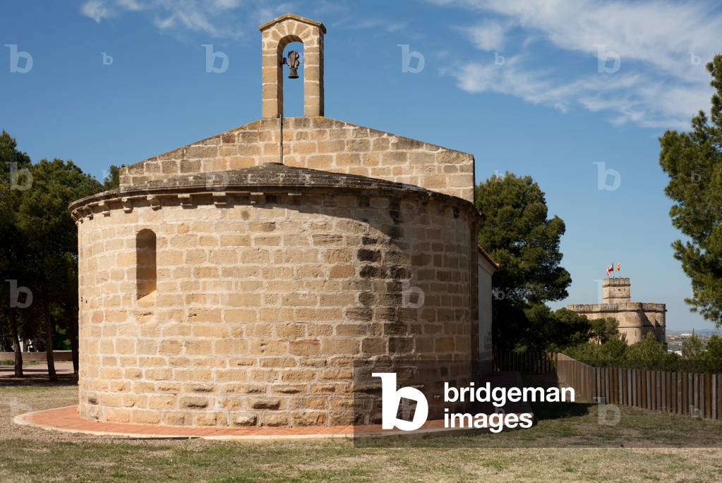 Hermitage (Ermita de Santa María de Horta). Exterior. The chevet. Romanesque.
