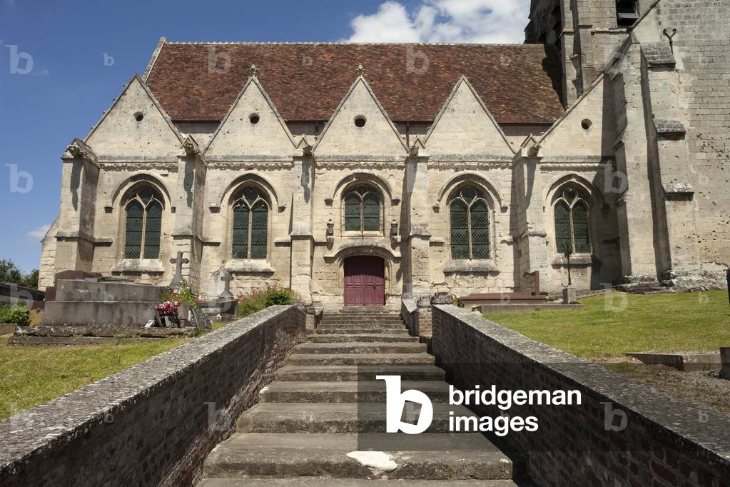 The parish church. Exterior. South. The nave.
