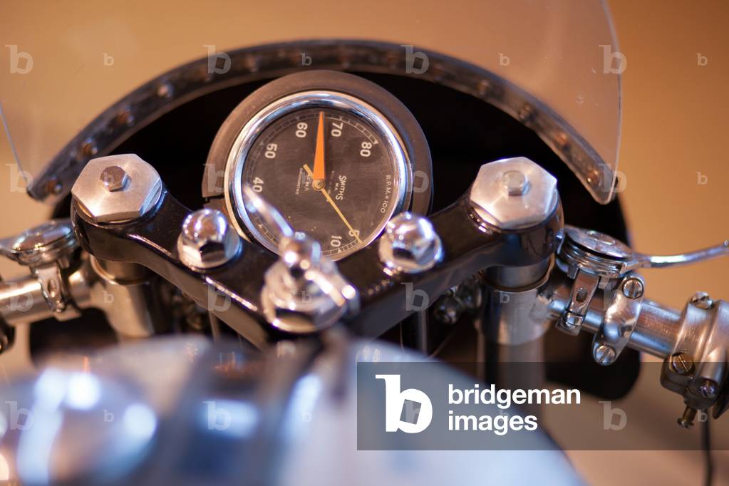 Motorcycle. Norton Manx, 350cc, 1951.