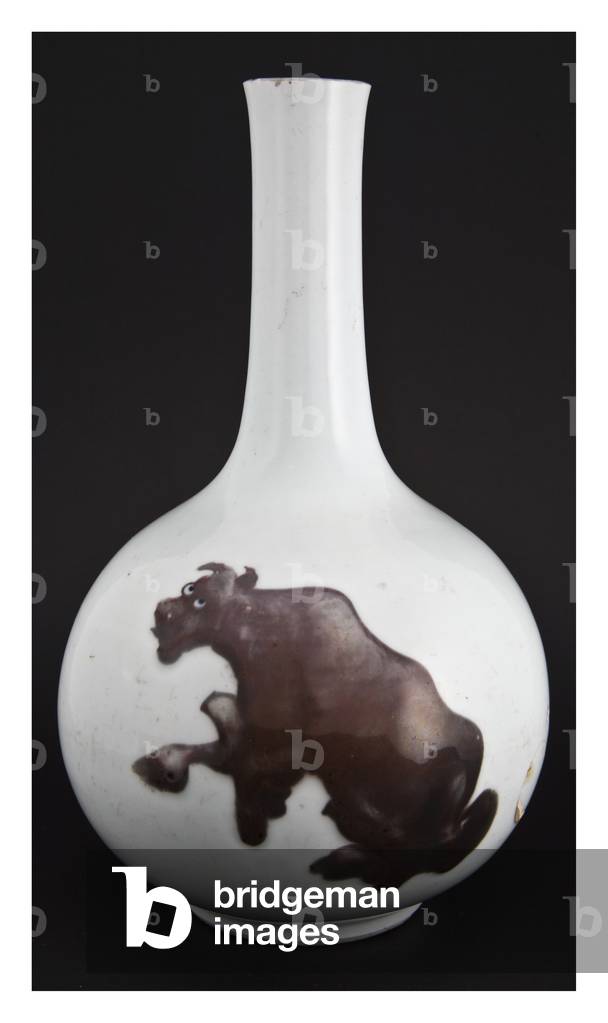 Bottle or Vase, c.1661-c.1722 (ceramic)