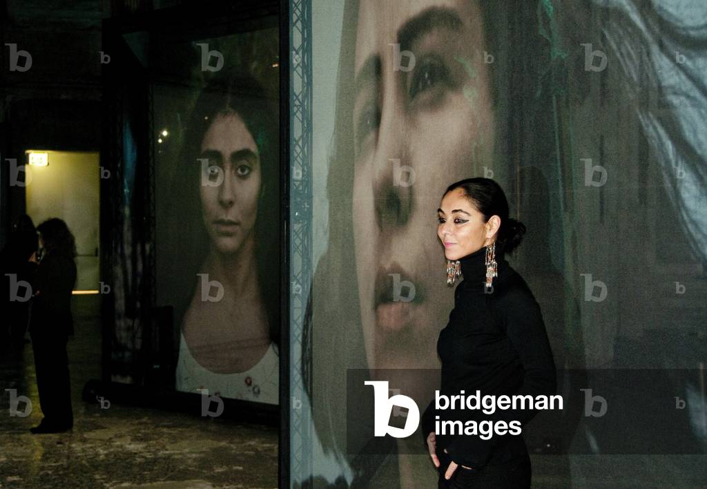 Portrait of Iranian artist and videotape Shirin Neshat, 2011 Photography